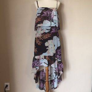 MODA International floral high-low dress XS